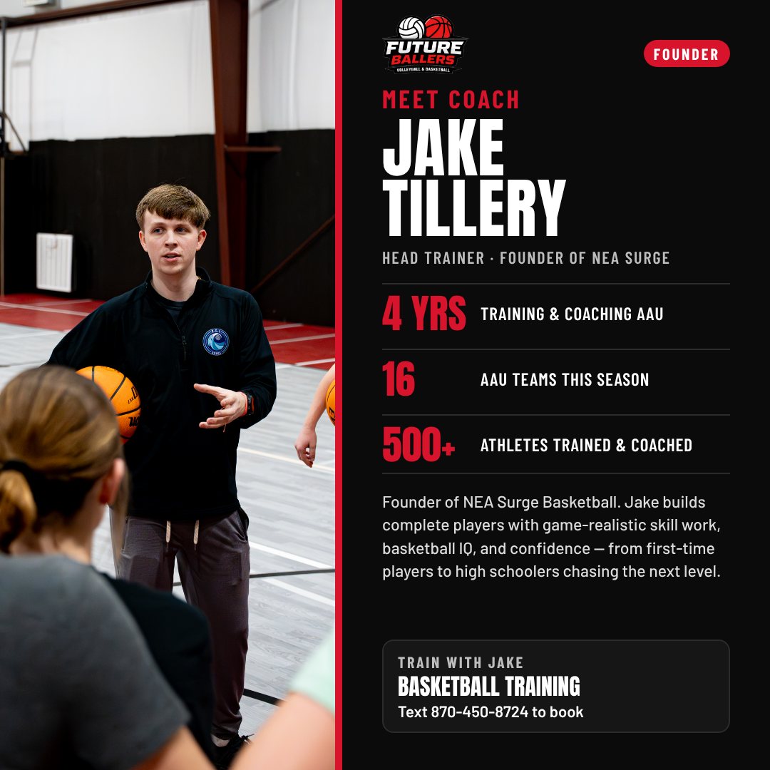 Meet Coach Jake Tillery: head trainer and founder of NEA Surge Basketball